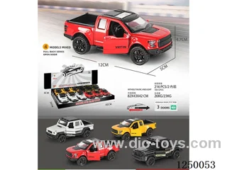 1:32 pull back alloy car 12PCS