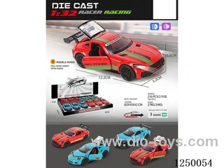 1:32 pull back alloy car W L/M 12PCS