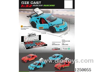 1:32 pull back alloy car 12PCS