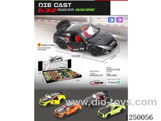 1:32 pull back alloy car W L/M 12PCS