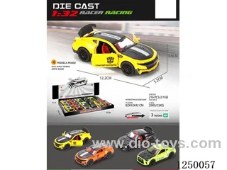 1:32 pull back alloy car 12PCS