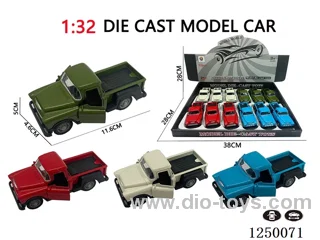 1:32 pull back alloy car 12PCS
