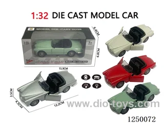 1:32 pull back alloy car W L/M