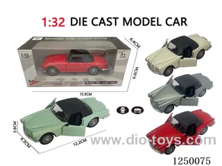 1:32 pull back alloy car