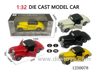 1:32 pull back alloy car W L/M