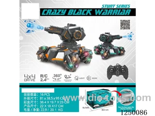 2.4G RC car with light/water bullet included battery