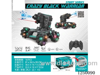 2.4G RC car with light/water bullet included battery