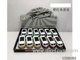1:32 pull back alloy car W L/M 12PCS
