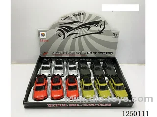 1:32 pull back alloy car 12PCS