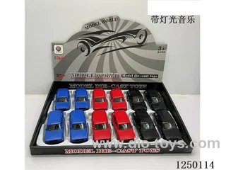 1:32 pull back alloy car W L/M 12PCS