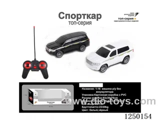 1:16 4ch RC car with light not included battery