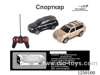 1:16 4ch RC car with light not included battery