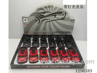 1:32 pull back alloy car W L/M 12PCS