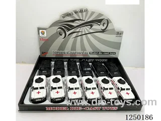 1:32 pull back alloy car 12PCS