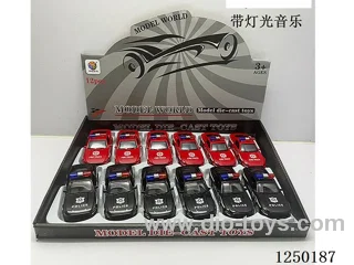 1:32 pull back alloy car W L/M 12PCS