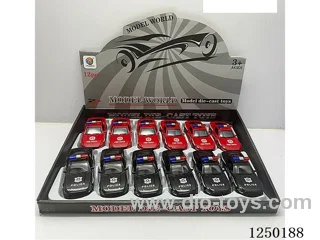 1:32 pull back alloy car 12PCS