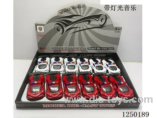 1:32 pull back alloy car W L/M 12PCS