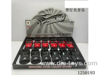 1:32 pull back alloy car W L/M 12PCS