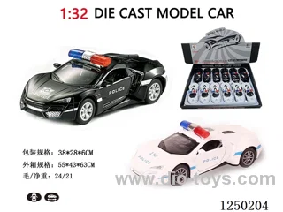 1:32 pull back alloy car 12PCS