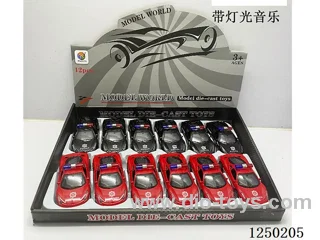 1:32 pull back alloy car W L/M 12PCS