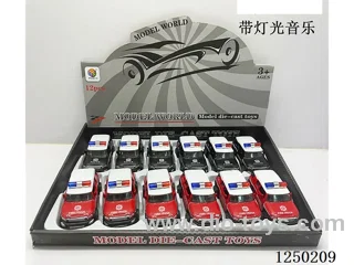 1:32 pull back alloy car W L/M 12PCS