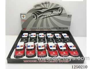 1:32 pull back alloy car 12PCS