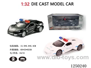 1:32 pull back alloy car