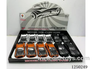 1:32 pull back alloy car 12PCS
