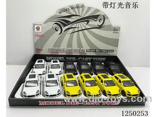 1:32 pull back alloy car W L/M 12PCS