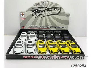 1:32 pull back alloy car 12PCS