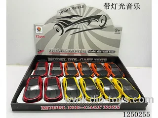 1:32 pull back alloy car W L/M 12PCS