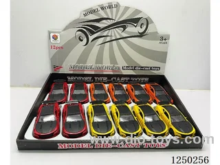 1:32 pull back alloy car 12PCS