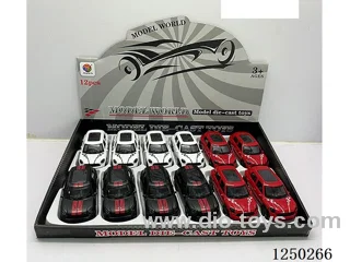 1:32 pull back alloy car 12PCS