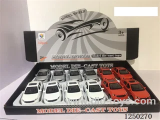 1:32 pull back alloy car 12PCS