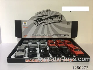 1:32 pull back alloy car 12PCS