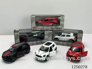 1:32 pull back alloy car