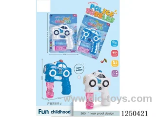 B/O bubble gun W L/M 2 colors mixed