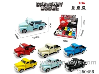 1:36 pull back alloy car 12PCS