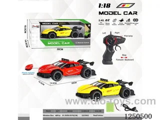 1:18 4ch 2.4G rc car included battery