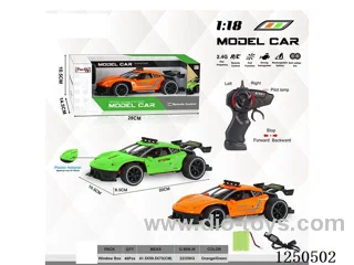1:18 4ch 2.4G rc car included battery