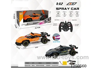 1:12 4ch 2.4G rc car included battery with spray