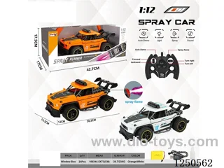 1:12 4ch 2.4G rc car included battery with spray