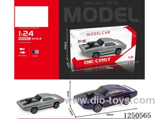 1:24 pull back alloy car