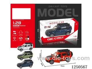 1:28 pull back alloy car W L/M