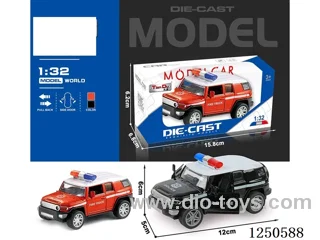 1:32 pull back alloy car