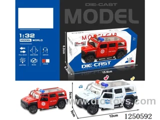 1:32 pull back alloy car included battery W L/M