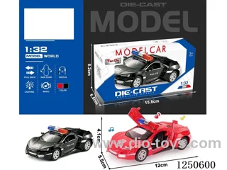 1:32 pull back alloy car included battery W L/M