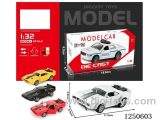 1:32 pull back alloy car