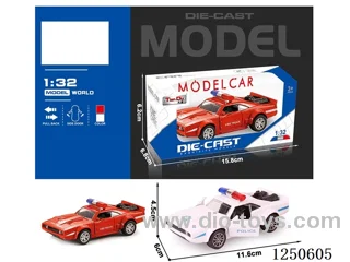 1:32 pull back alloy car