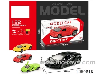 1:32 pull back alloy car